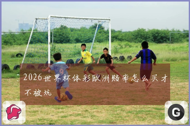 2026世界杯体彩欧洲赔率怎么买才不被坑