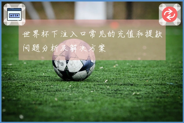 世界杯下注入口常见的充值和提款问题分析及解决方案